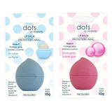 Kit 2 Balsamos Labiales Dots Neutro Chicle Globo X10g