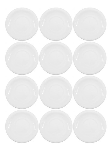 Plato Café 11 Cm Ala Angosta Tsuji Porcelana Línea 450 X12