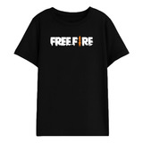 Camiseta Infantil Unissex Freefire Battle Royale Video Game