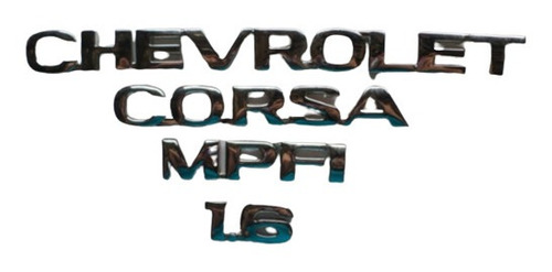 Emblema Para Chevrolet Corsa 1.6 Mpfi Original  Foto 5