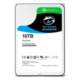 Disco Rígido Seagate Skyhawk 10tb 256mb 7200rpm 2, Cor Preta