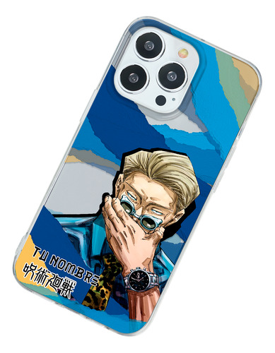 Funda Para iPhone Jujutsu Kaisen Nanami Kento Tu Nombre