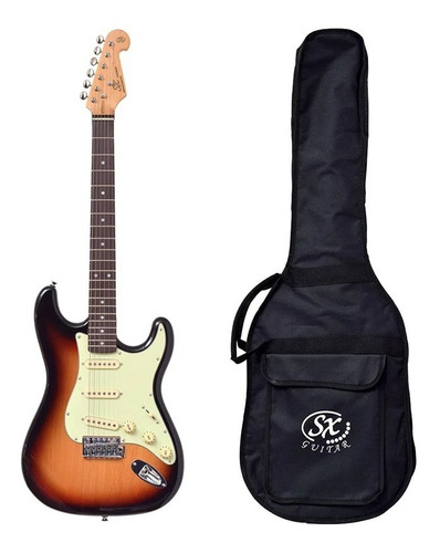 Guitarra Eléctrica Stratocaster Sx Sst62+ C/ Funda Oferta!