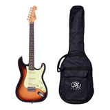 Guitarra Eléctrica Stratocaster Sx Sst62+ C/ Funda Oferta!