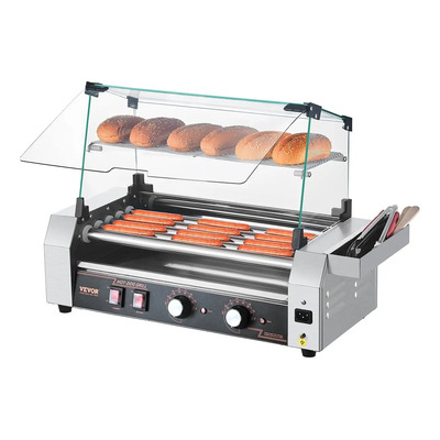 Maquina Coccion Salchicha Parrilla Hotdog Vitrina 12 Hot Dog | Envío gratis