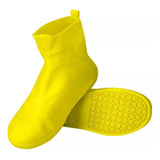 Botas De Silicona Impermeables De Zapatos / Funda Para Luvia