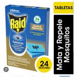 Raid X24 Pastilla Mosquito 