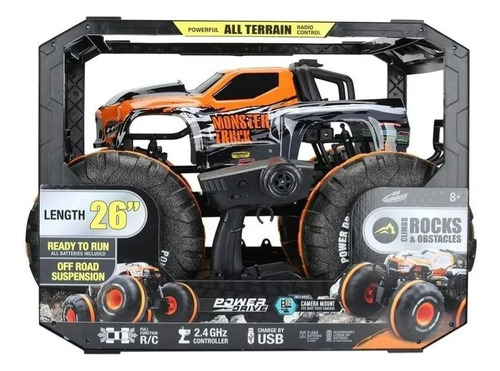 Monster Truck Gigante Radio Control 26 Pulgadas 