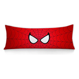 Spider Red Man - Funda De Almohada Corporal Con Cremallera O