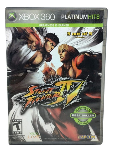 Jogo De Luta  Street Fighter Iv Xbox 360 Original Mf