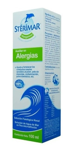 Sterimar Manganeso Auxiliar En Alergias 100ml