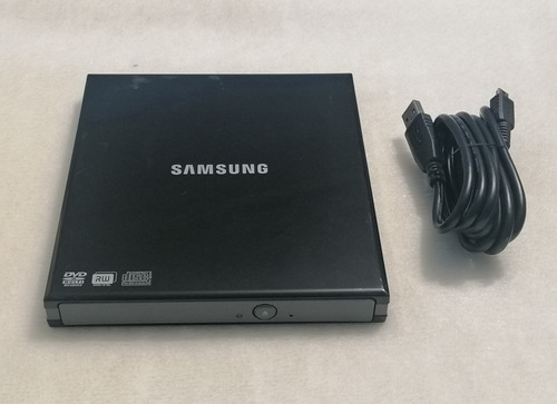 Lector Quemador Dvd Cd Samsung Se-s084 Externo Slim Laptop 