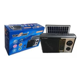 Radio Topsonic Am/fm Usb Bluetooth Panel Solar Recargable