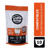Capsulas Coffee Break Comp Dolce Gusto X10 U Lagrima