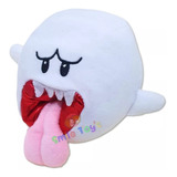 Peluche Boo Fantasma Mario Bros Excelente Calidad Bordado Ch