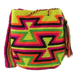 Mochila Wayuu Pequeña Colores 