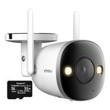 Cámara Wifi Ip Imou 2mp Starlight Bullet 2e Luz Led +32gb