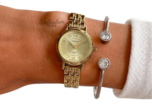 Reloj Tressa Dama Modelo Eva Elegante Garantia Amsterdamarg