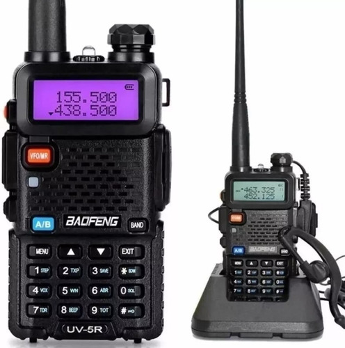 Radio Walkie Talkie Digital Baofeng Uv-5r Triband Vhf/uhf/fm