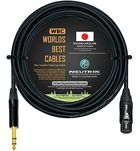 Cable De 40 Pies Equilibrado De Quad Custom Fabricado Por Wo