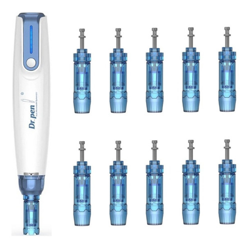 Dermapen Dr Pen A9 + 10 Agujas - Inalámbrico - Profesional 