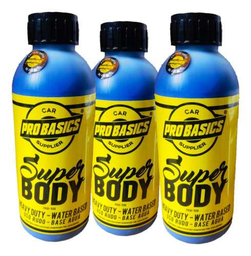 Trio Super Body Negro + Envio  Gratis