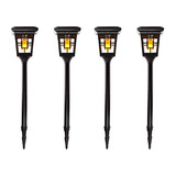 Lámpara De Llama Luna Flame Bulb Outdoor Solar Accent,...