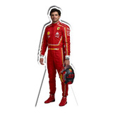 Figura Coroplast Carlos Sainz Tamaño Real Ferrari F1 2024