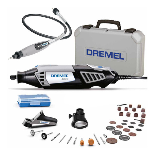 Minitorno Dremel 175w Serie 4000 36 Accesorios Mini Torno 