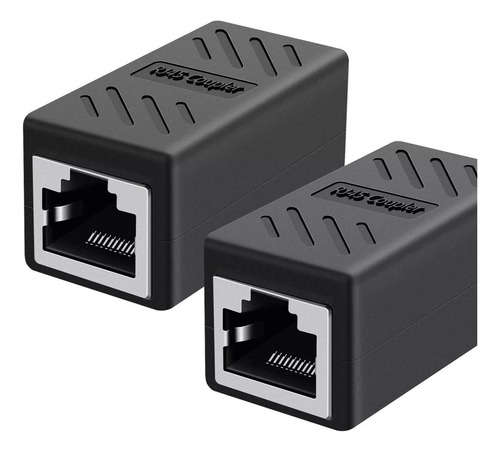 Acoplador Extensor Ethernet Rj45 Cat 5/6/6a, Hembra A Hembra