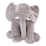 Almofada Elefante Pelúcia Travesseiro Bebê Antialérgico 80cm