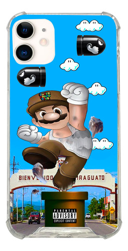 Funda Super Chapo Bros Belico Para iPhone, Encapsulada