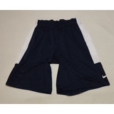 Short Nike Dri Fit Talla L Grande Color Azul Y Blanco 