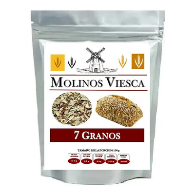 2 Kg De Mezcla De 7 Granos Premium Para Pan Multigrano | Envío gratis