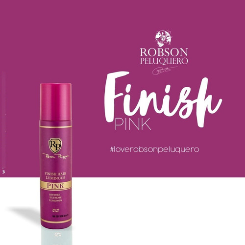 Finish Hair Luminous Pink Robson Peluquero 