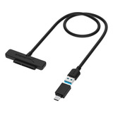 Sabrent Usb 3.1  Tipo-a  A Ssd / Adaptador De Disco Duro Sat