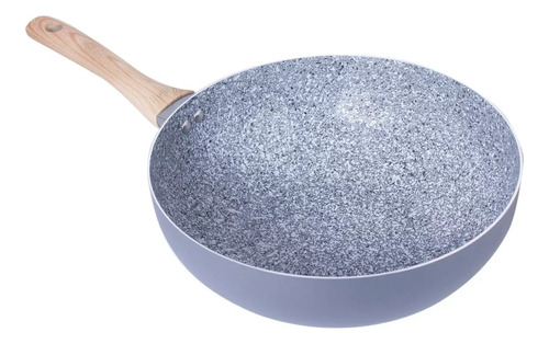 Sarten Wok Antiadherente Hudson Granito 28 Cm 