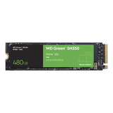 Disco Ssd 480g Western Digital Green Sn350 Nvme Wds480g2g0c