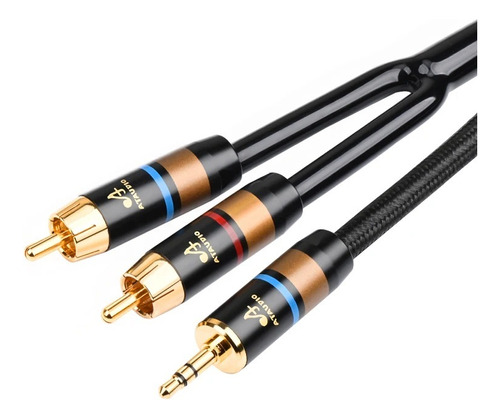 Cable Audio 3.5mm A 2 Rca