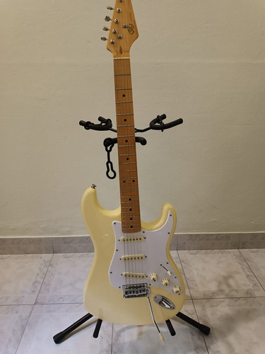 Guitarra Eléctrica Sx Stratocaster C/funda - Envio Gratis