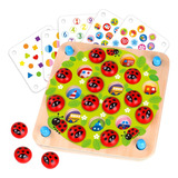 Nene Toys Juego De Memoria Ladybugs Garden ' Juego De Memor