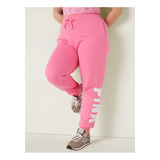 Pantalon De Jogging Frizado Pink Vs De Algodon 100% Original