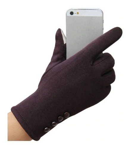 Guantes Touch Screen Pantalla Tactil Celular Para Mujer 