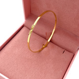 Pulseira Feminina Ouro 18k 750 Bracelete Garantia Vitalicia