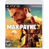 Max Payne 3 - Mídia Física Ps3