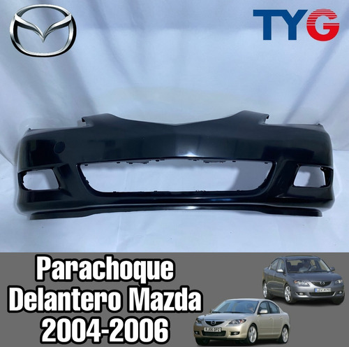 Parachoque Delantero Mazda 3 Sedan 2004 2005 2006 Foto 2