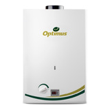 Calentador De Agua Optimus Oi-05display,1 Serv,4l/min Gasnat Color Blanco Tipo De Gas Gn