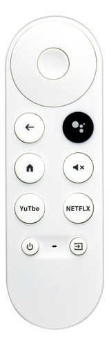 Control Remoto Generic Para Google Chromecast 4k, Blanco