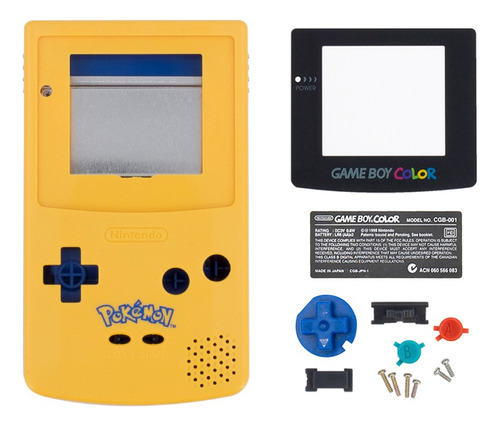 Carcasa Para Game Boy Color (gbc) Edicion Pokemon