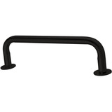 Suporte Tubo Para Cabides Arara Cabideiro 73cm De Teto Close Cor Preto